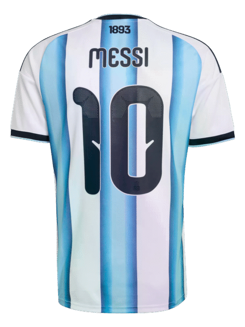 Adidas Argentina 2026 Messi Youth Home Jersey