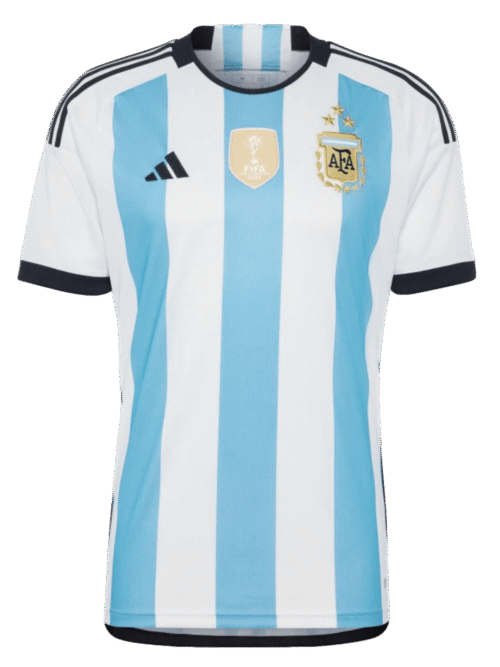 Adidas Argentina 2022 3-Star Winners Home Jersey