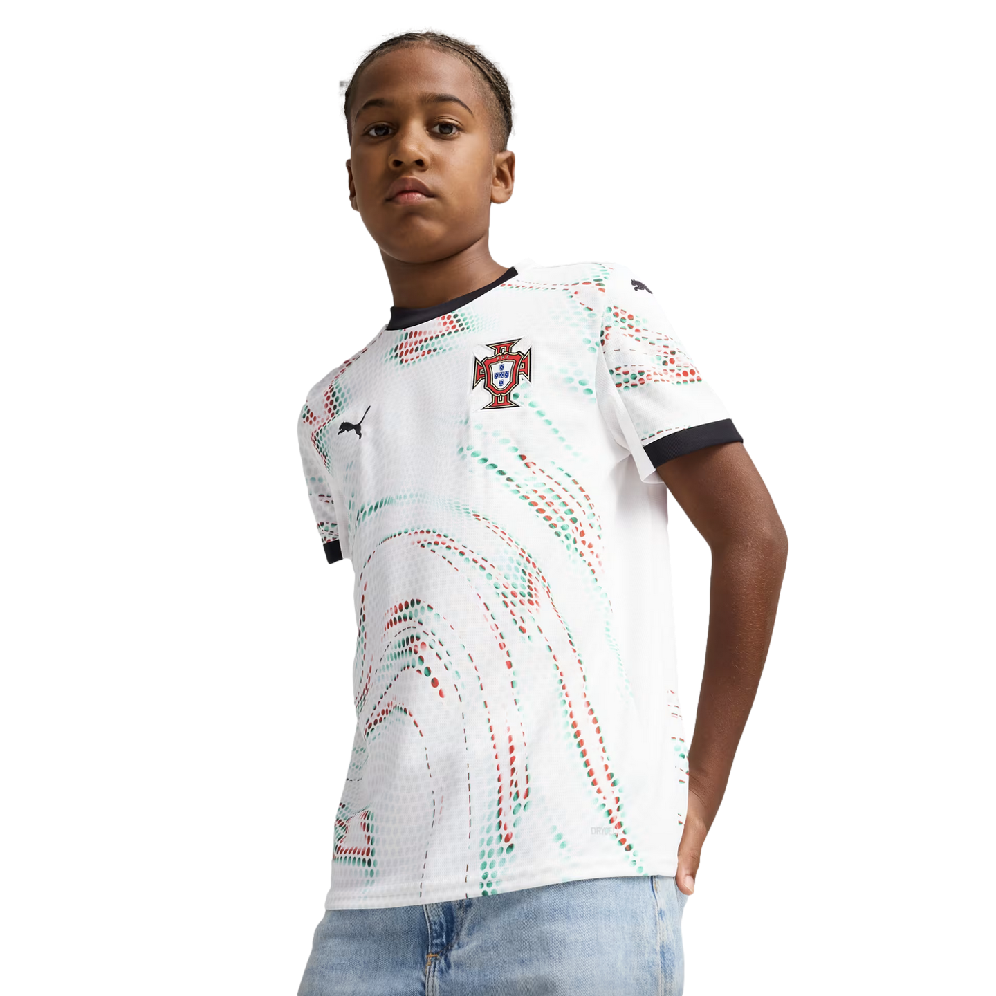 Puma Portugal 2025 Youth Away Jersey - Image 3