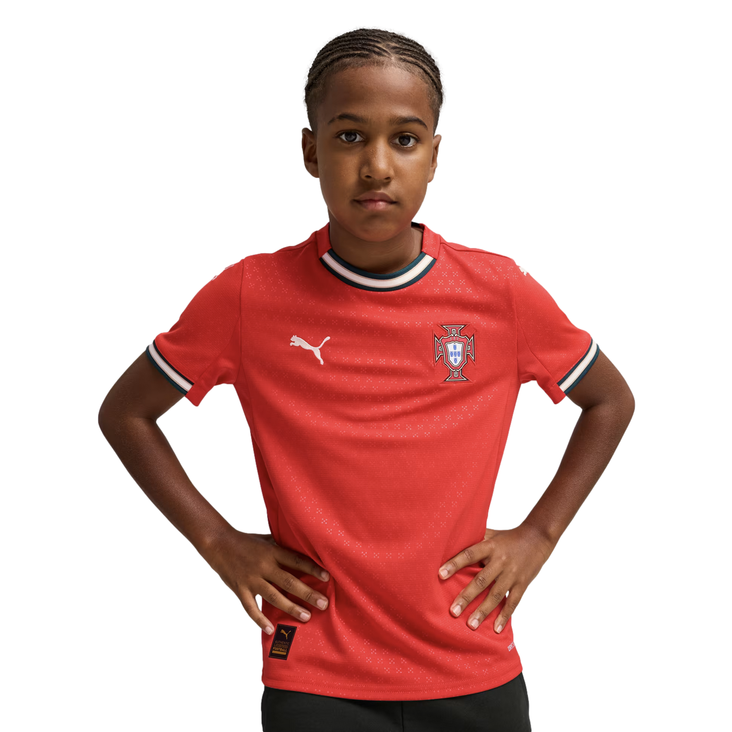 Puma Portugal 2025 Youth Home Jersey - Image 3